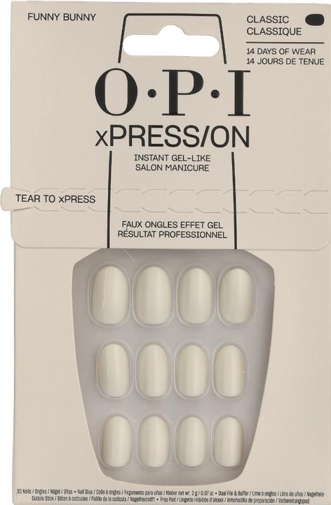 Produktbild OPI Xpress/On Nail Art (Kunstnägel, Weiss)