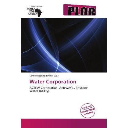 Water Corporation, Fachbücher von Lennox Raphael Eyvindr