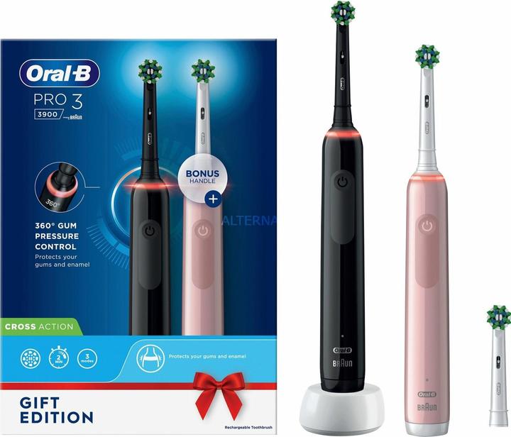 Actual product image Oral-B Pro 3 3900 (Oscillating toothbrush)