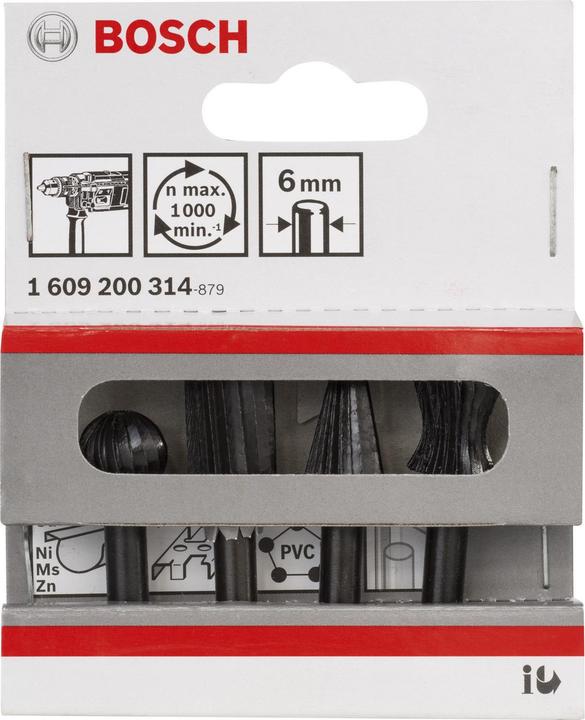 Produktbild Bosch Professional Zubehör 4-tlg. Freihandfräser-Set, 13 mm