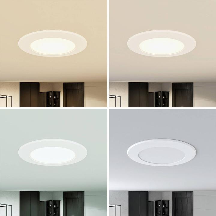 Produktbild Prios Rida LED-Einbaustrahler, CCT, 11,5 cm, 9 W (760 lm)