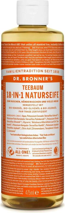 Produktbild Dr. Bronner's 18-IN-1 Teebaum (Flüssigseife, 475 ml)