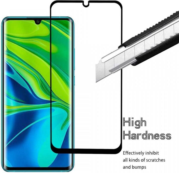 Image du produit Screenguard Xiaomi Mi Note 10 Full Screen Protective Glass 2.5D 9H (1 pcs, Xiaomi Mi Note 10)