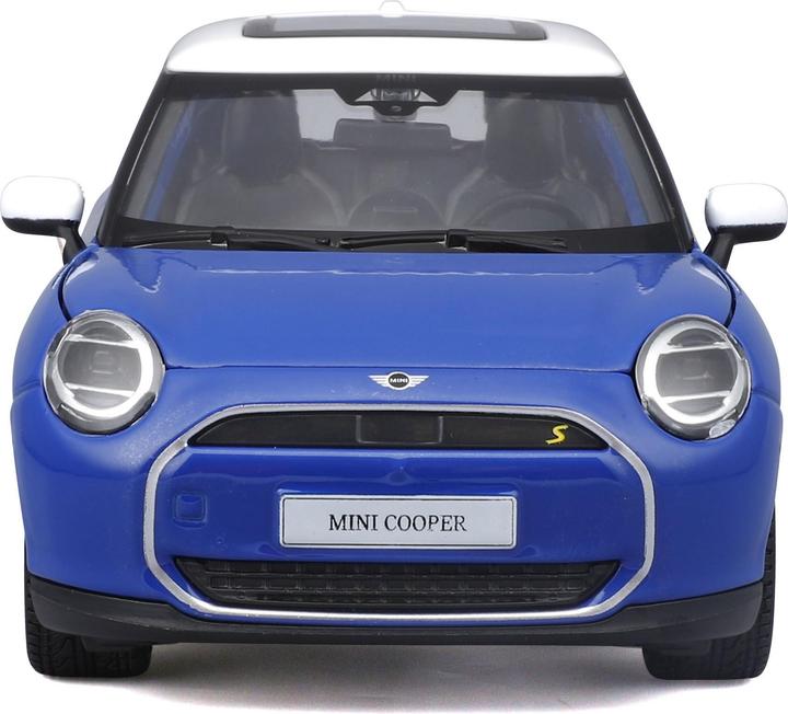 Actual product image Maisto Mini Cooper SE 2024 1/24 blau