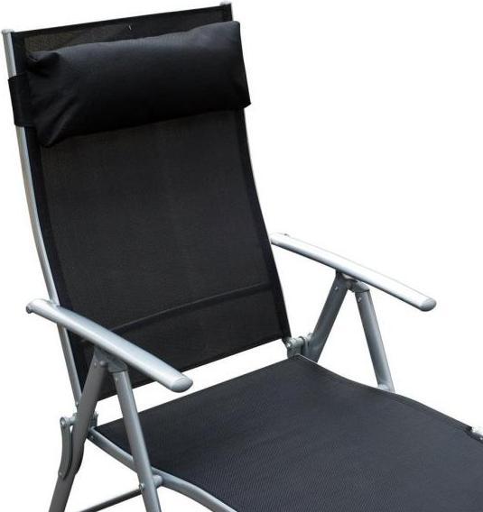 Actual product image Outsunny Garden lounger with cushion (180 cm)