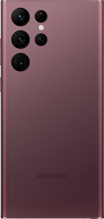 Image du produit Samsung Galaxy S22 Ultra (128 Go, Bourgogne, 6.80", Double SIM, 5G)
