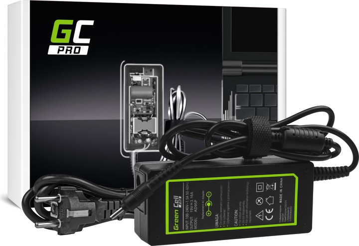 Produktbild GreenCell PRO Laptop Charger for Samsung ATIV Book 7 - 19V - 3.16A - 60W (60 W)