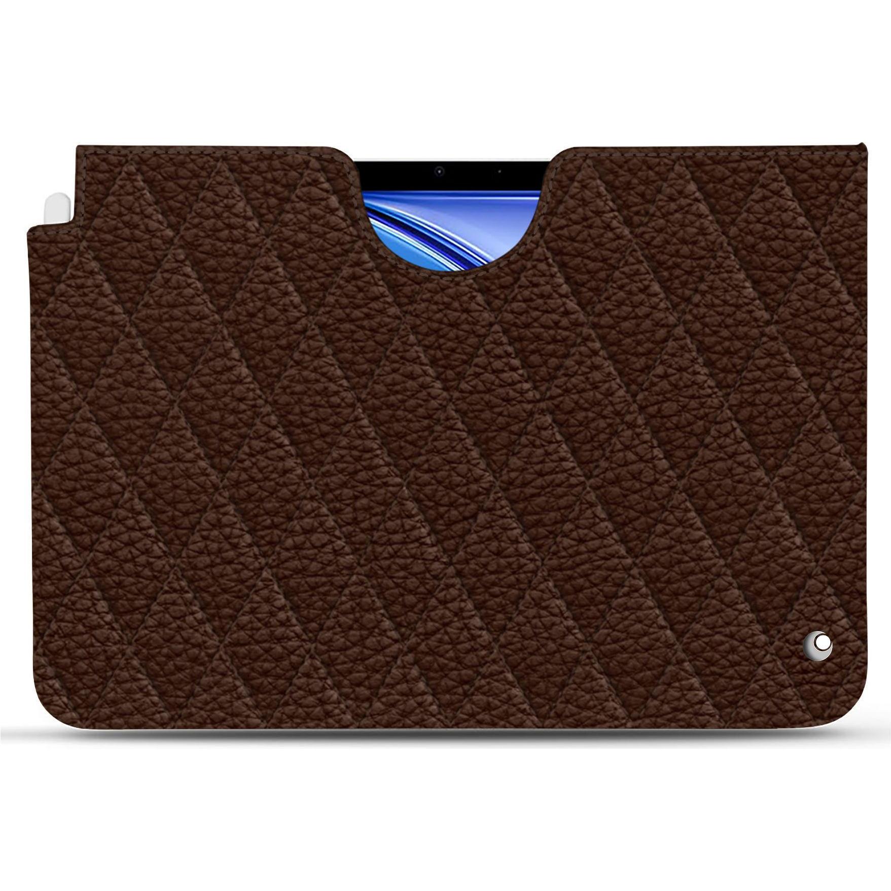 Noreve Lederschutzhülle (iPad Air 2020 (4. Gen), iPad Air 2022 (5. Gen)), Tablet Hülle, Braun