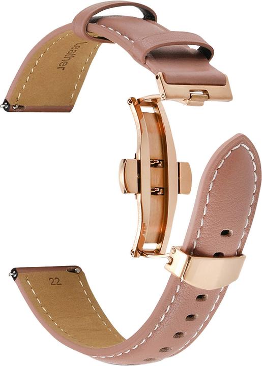 Produktbild Avizar Ersatzarmband (22 mm, Leder)