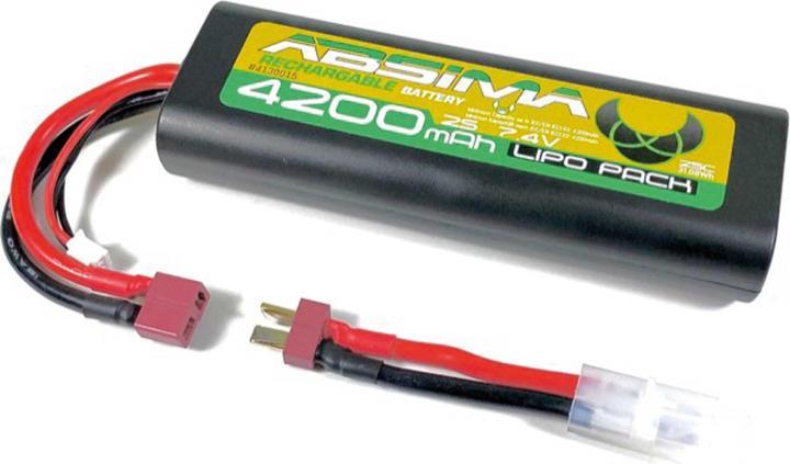 Actual product image Absima Roundcase (7.40 V, 4200 mAh)