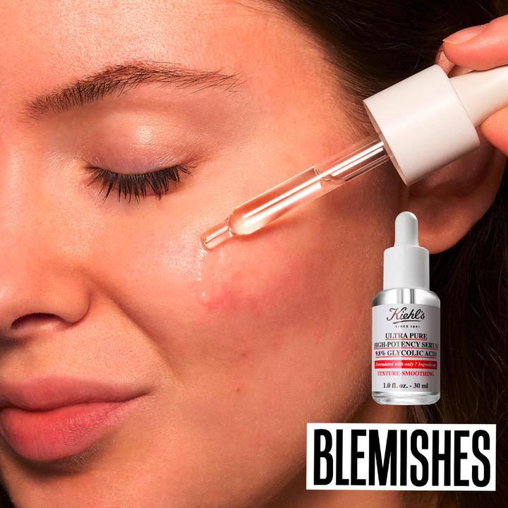Actual product image Kiehl's Pure Serum Texture-Smooting Glycolic Acid 10% (30 ml)