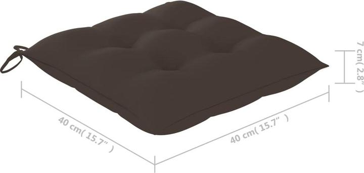 Actual product image vidaXL Gartenstuhl