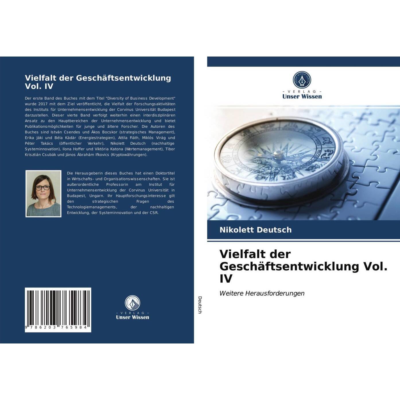Vielfalt der Geschäftsentwicklung Vol. IV, Fachbücher von Nikolett Deutsch
