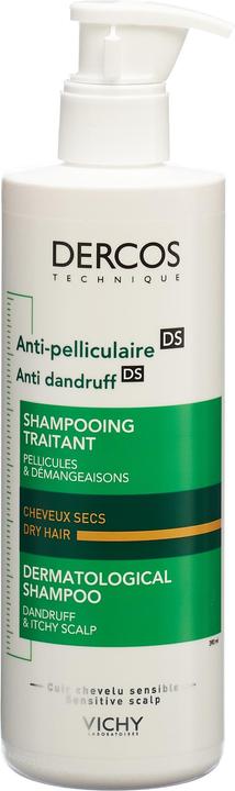 Produktbild Vichy Dercos Anti-Schuppen Shampoo trockene Kopfhaut (390 ml, Flüssiges Shampoo)