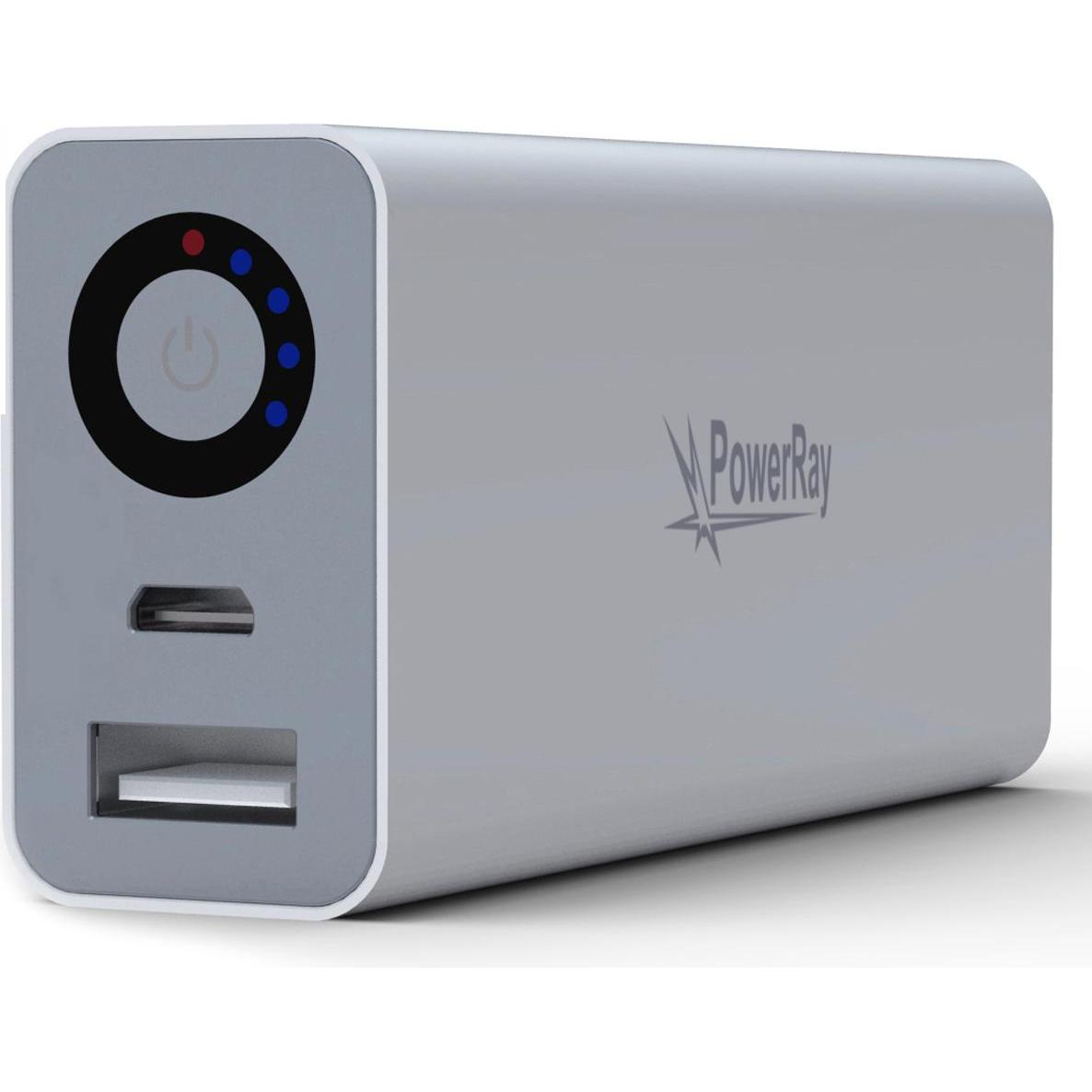 PowerRay Power Pack A25 (5200 mAh, 19.24 Wh), Powerbank, Weiss