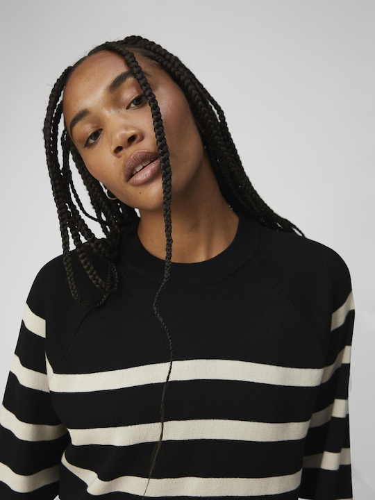Produktbild Object Gestreifter Pullover (S)