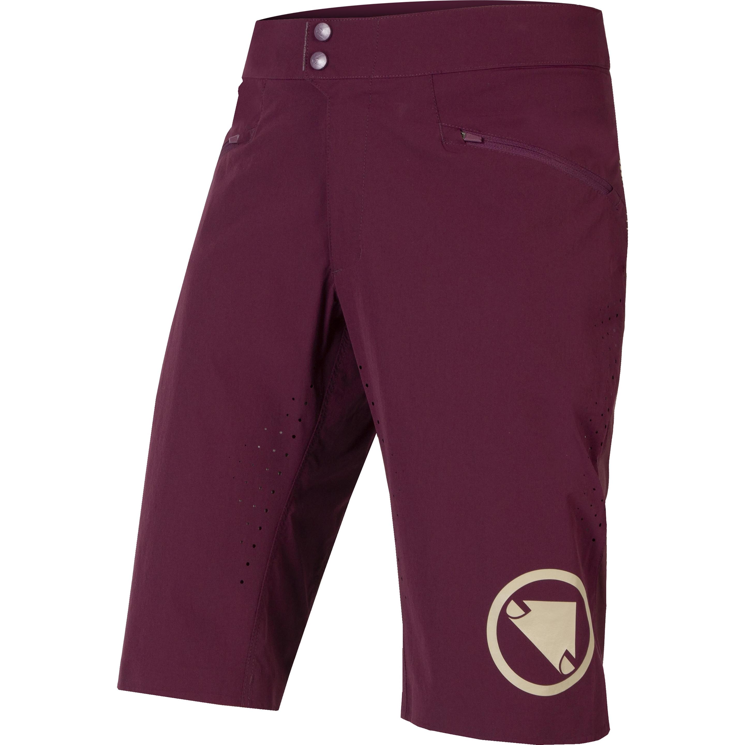 Endura, Herren, Velohosen, SingleTrack Lite Short (S), Rot, S