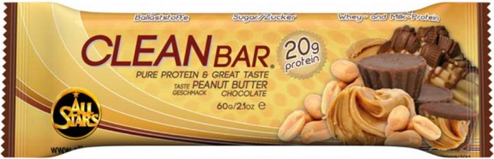 Actual product image All Stars Clean Bar (Peanut Butter Chocolate, 1 pcs., 60 g)