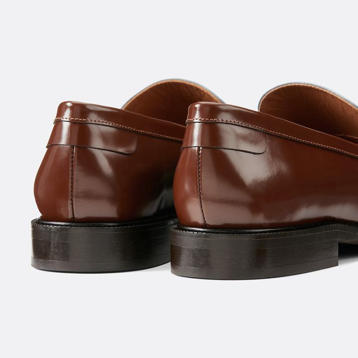 Produktbild La Redoute Collections Mokassins aus dreifarbigem Leder (38)