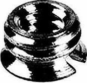 Actual product image B.I.G. Thread adapter brass 1/4" to 3/8" 4mm (Stand adapter)