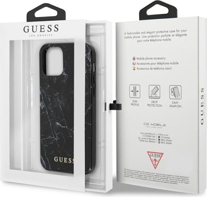 Image du produit Guess Couverture rigide en marbre (Apple iPhone 12 mini)
