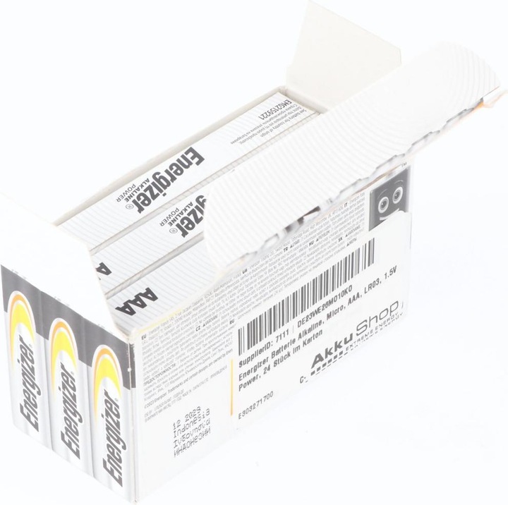 Actual product image Energizer Alkaline Power (24 pcs., AAA, 1200 mAh)