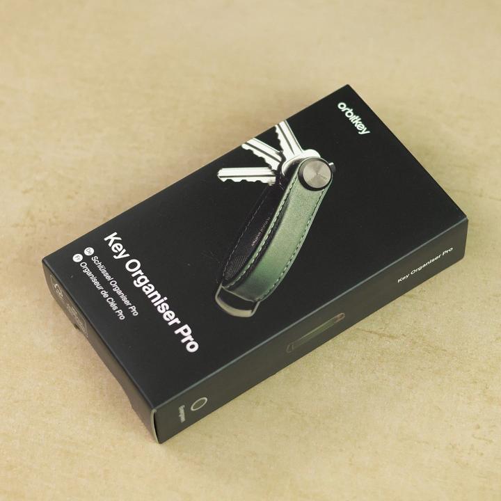 Actual product image Orbitkey Key fob Pro green