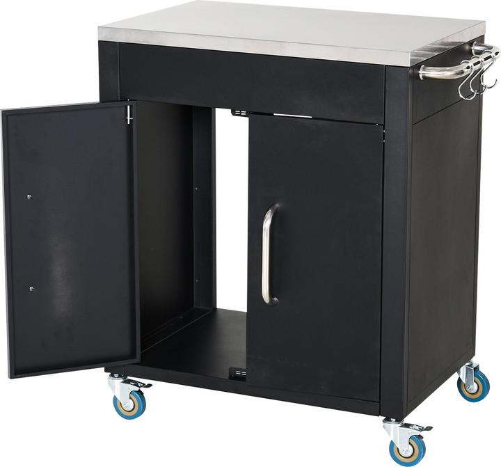 Image du produit Jamb Chariot de service Acier inoxydable