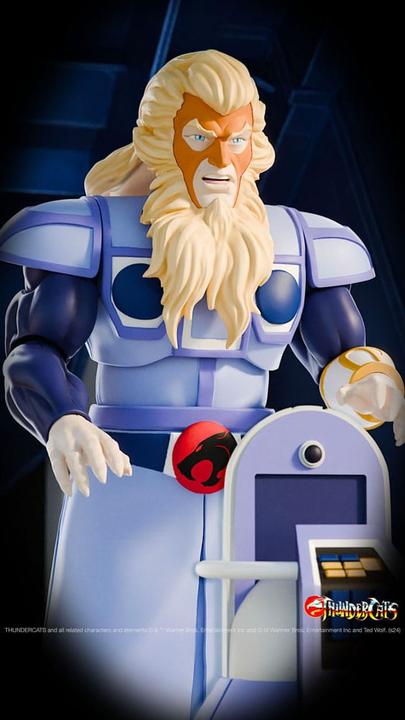 Actual product image Super7 Thundercats Ultimates action figure Claudus 18 cm