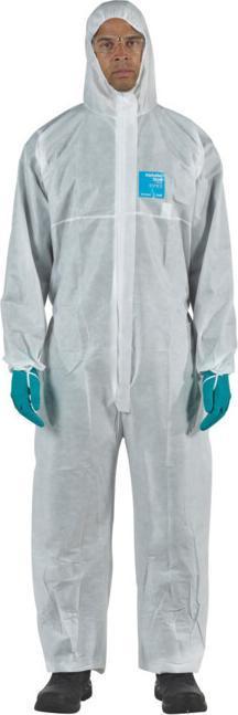 Actual product image Ansell Protective coverall AlphaTec® 1500 Plus Gr.XXXL white PSAIII (3XL)