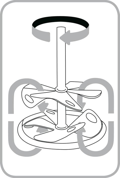 Produktbild Berg SCHEIBENRÜHRQUIRL SRR 160 G - MIT RING 160X600 M14-AUFNAHME