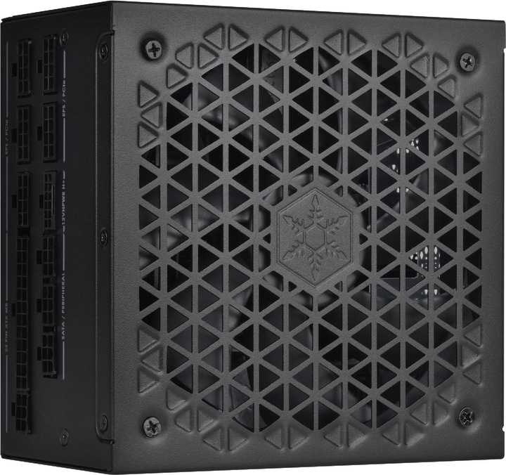 Actual product image Silverstone HELA 1200R Platinum - Cybenetics Platinum, Modular, ATX 3.0 - 1200 Watt (1200 W)