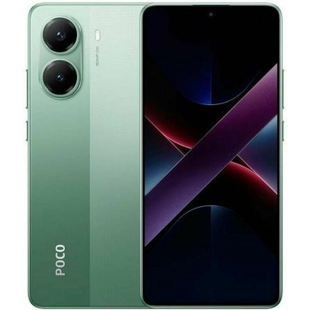 Xiaomi POCO X7 Pro (256 GB, Green, 6.67", Dual SIM, 5G), Smartphone, Grün