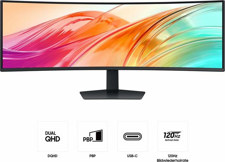 Produktbild Samsung S95UC (5120 x 1440 Pixel, 49")