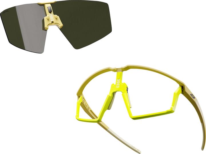 Produktbild Julbo Edge Helles Kastanienbraun Matt Neongelb Spectron 3 (Helles Kastanienbraun Matt Neongelb, Spectron 3 Lila)