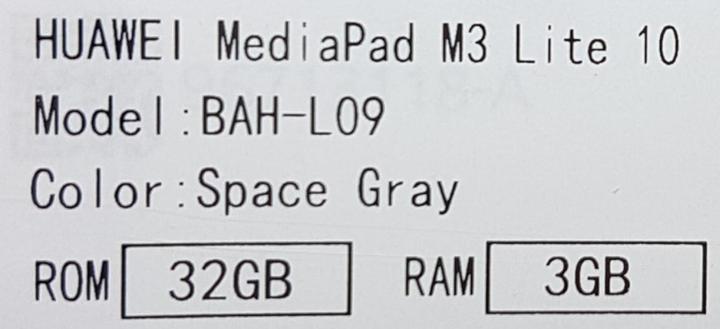 Produktbild Huawei MediaPad M3 Lite (4G, 10.10", 32 GB, Space Gray)