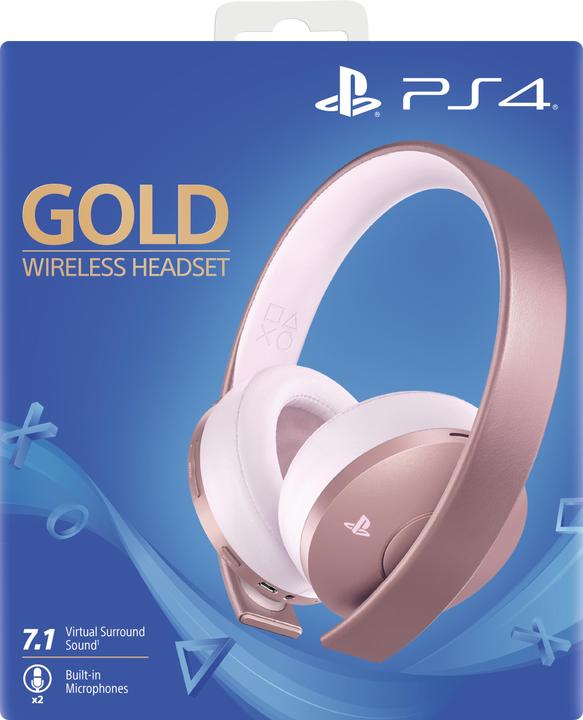 Actual product image Sony PS4 Wireless Headset Rose (Cable, Wireless)
