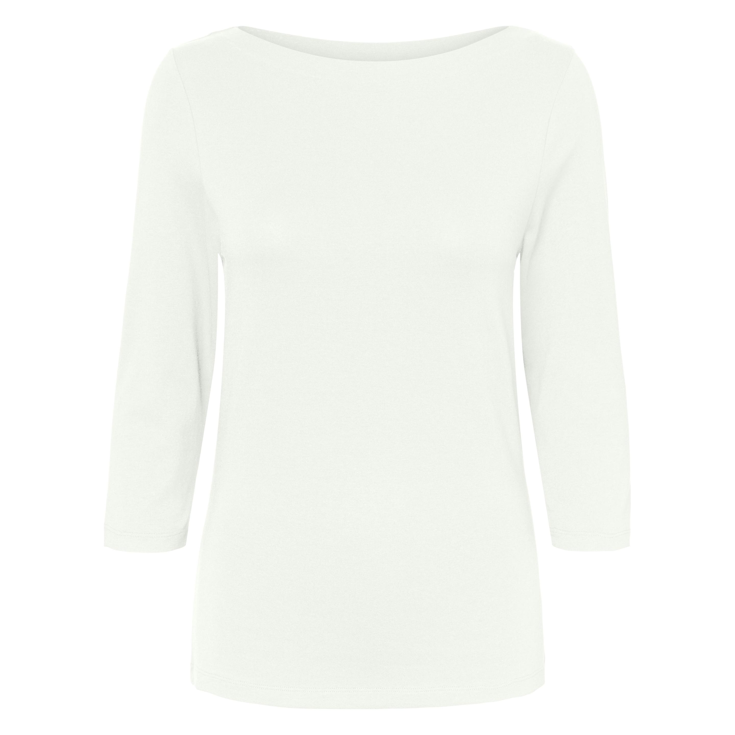 Vero Moda, Damen, Blusen, Vmpanda Modal 3/4 Top Jrs Noos Ptt, Weiss, (Xl)