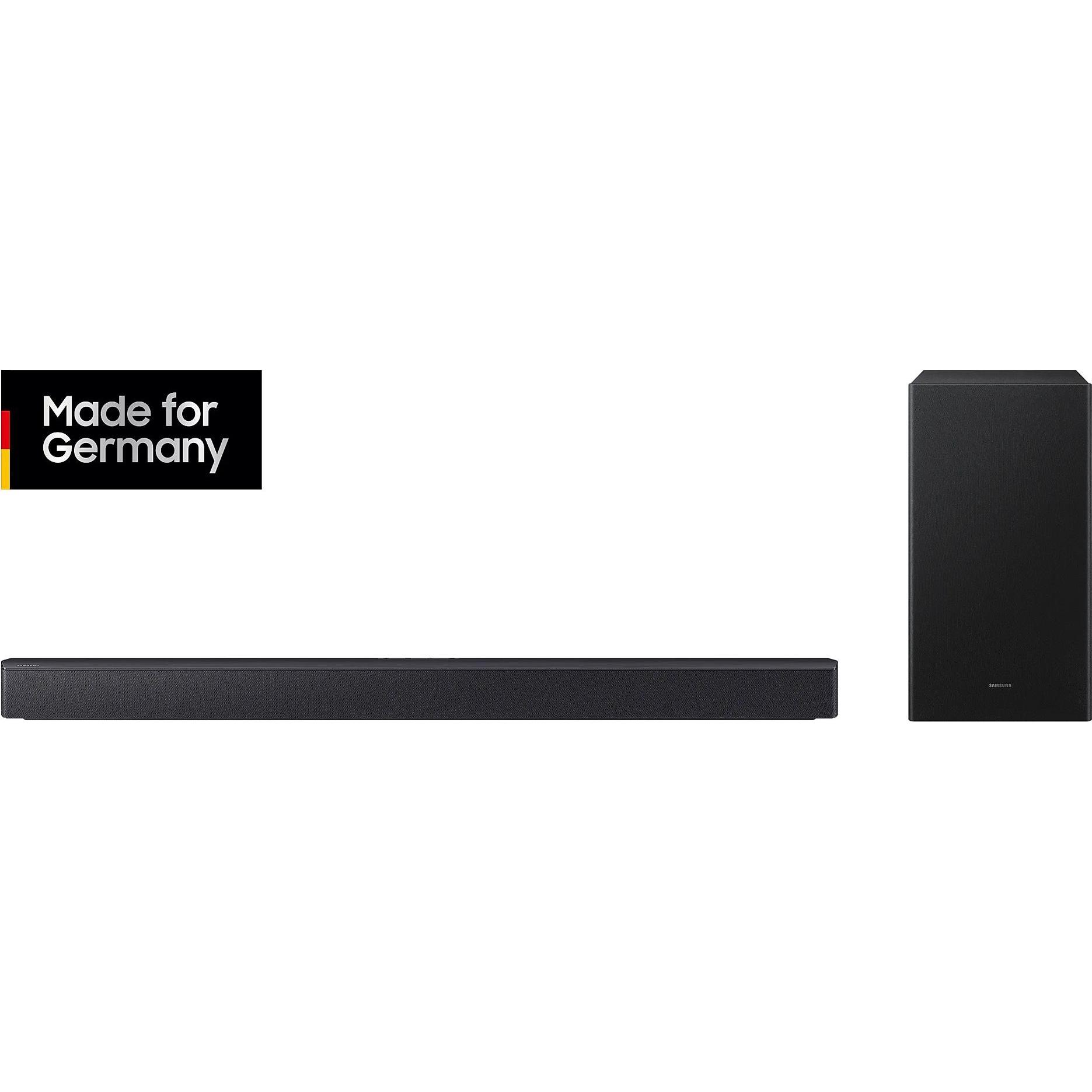 Samsung B-Series Soundbar HW-B460GF 2.1-Kanal (300 W, 2.1 Kanal), Soundbar, Schwarz