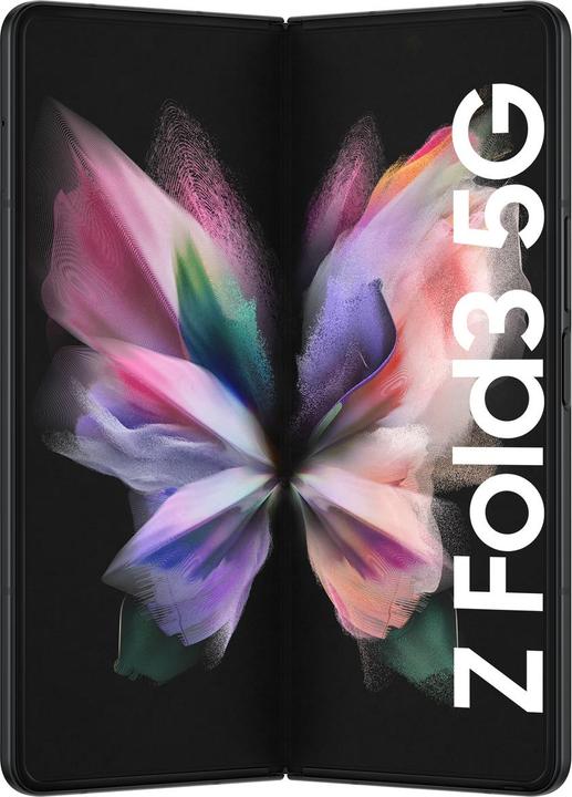 Image du produit Samsung Galaxy Z Fold3 5G UE (512 Go, Phantom Black, 7.60", SIM + eSIM, 5G)