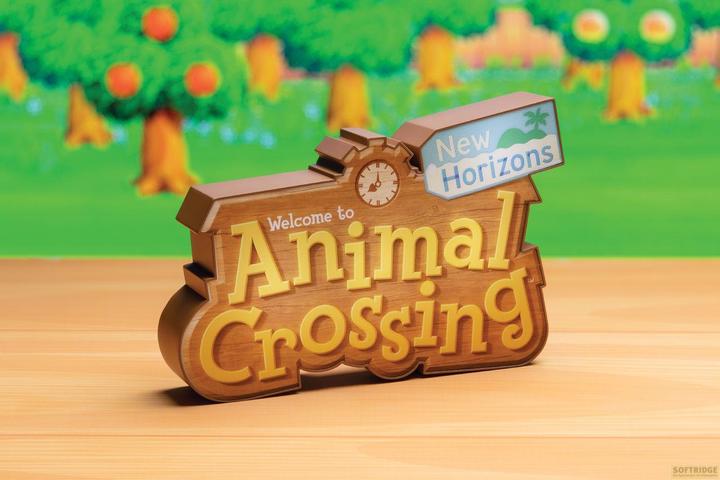 Actual product image Paladone Products Animal Crossing Logo Light