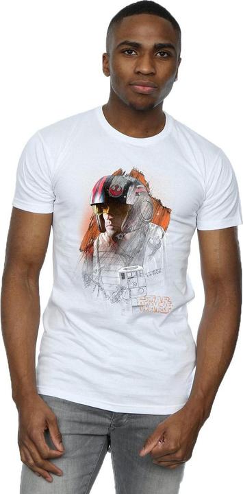 Produktbild Star Wars The Last Jedi Poe Dameron Brushed TShirt (3XL)