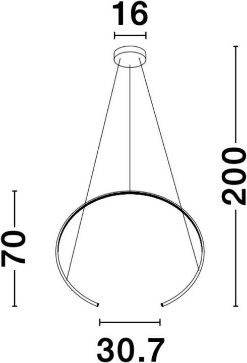 Productafbeelding Nova Luce Hanglampen (1480 lm)