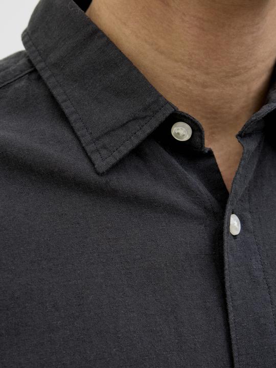 Actual product image Jack & Jones Jjebreeze Linen Blend Shirt Ss Sn (M)