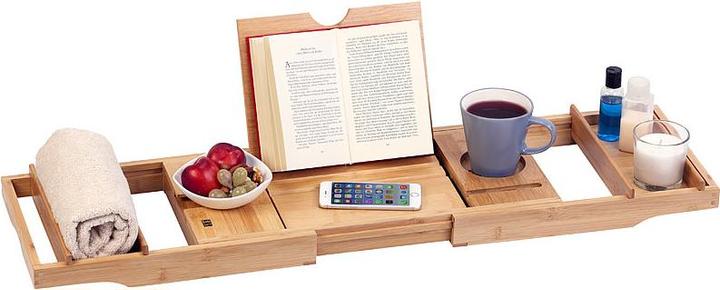 Actual product image BadeStern Adjustable Bath Shelf & Bed Tray