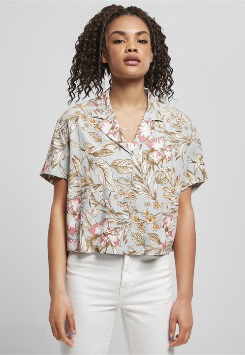 Immagine prodotto Urban Classics Camicia Resort in viscosa da donna (4XL)