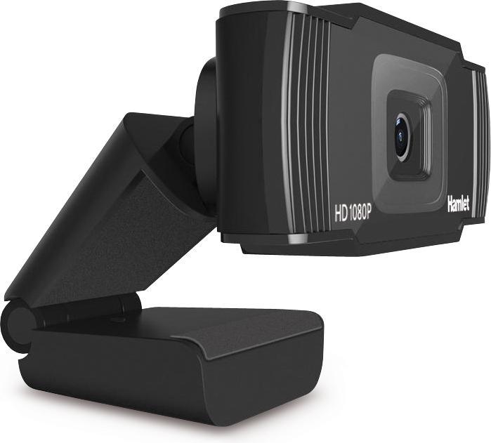 Produktbild Hamlet HWCAM1080 Webkamera 2 MP 1920 x 1080 Pixel USB 2.0 Schwarz (2 Mpx)