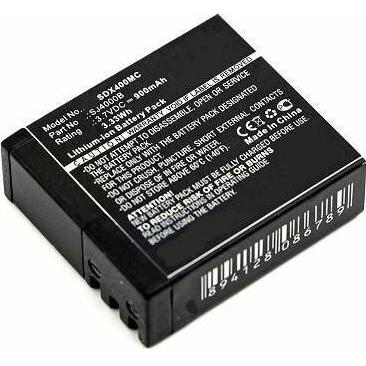CoreParts Camera Battery for Eken (Akku), Kamera Stromversorgung, Schwarz