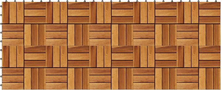 Produktbild vidaXL Terrassenfliese (10x, 30 x 30 cm)