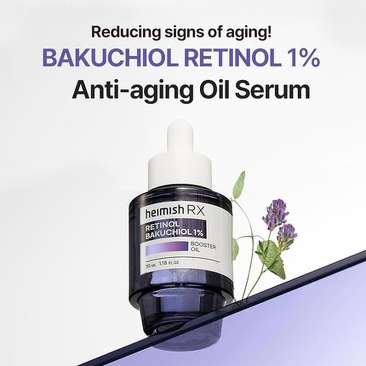 Image du produit Heimish Rx Retinol Bakuchiol Booster Oil Anti-Aging Face Serum (35 ml)